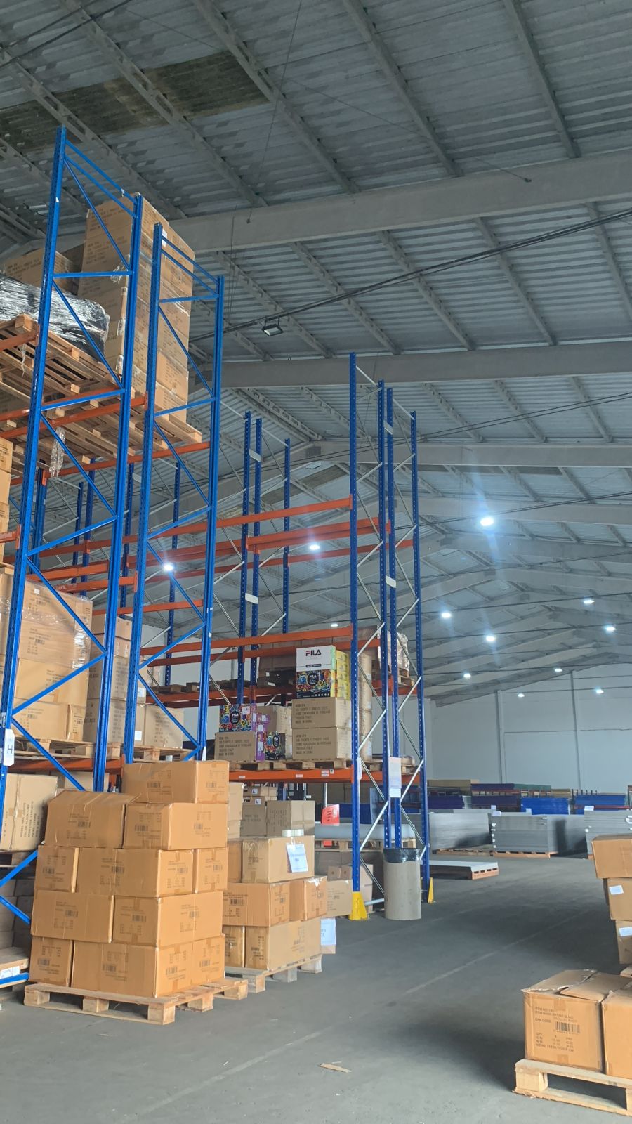 Galpão Nicometal - Estrutura logística