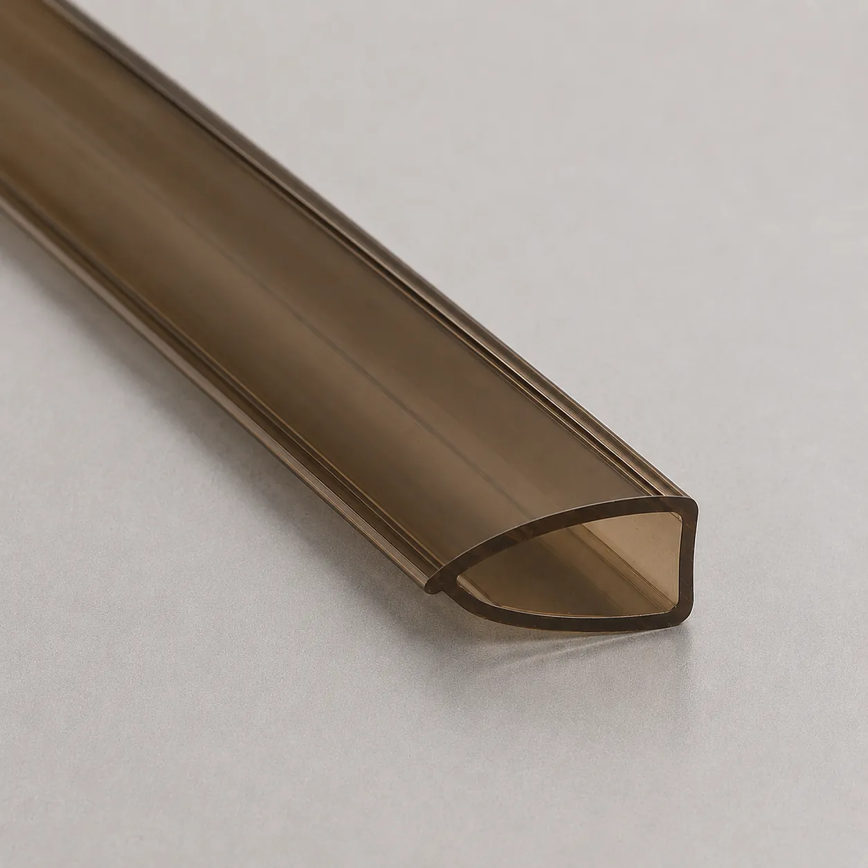 Perfil U Nicometal Bronze